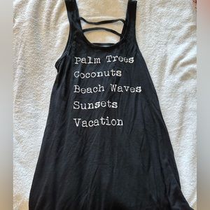 Black coverup. Medium